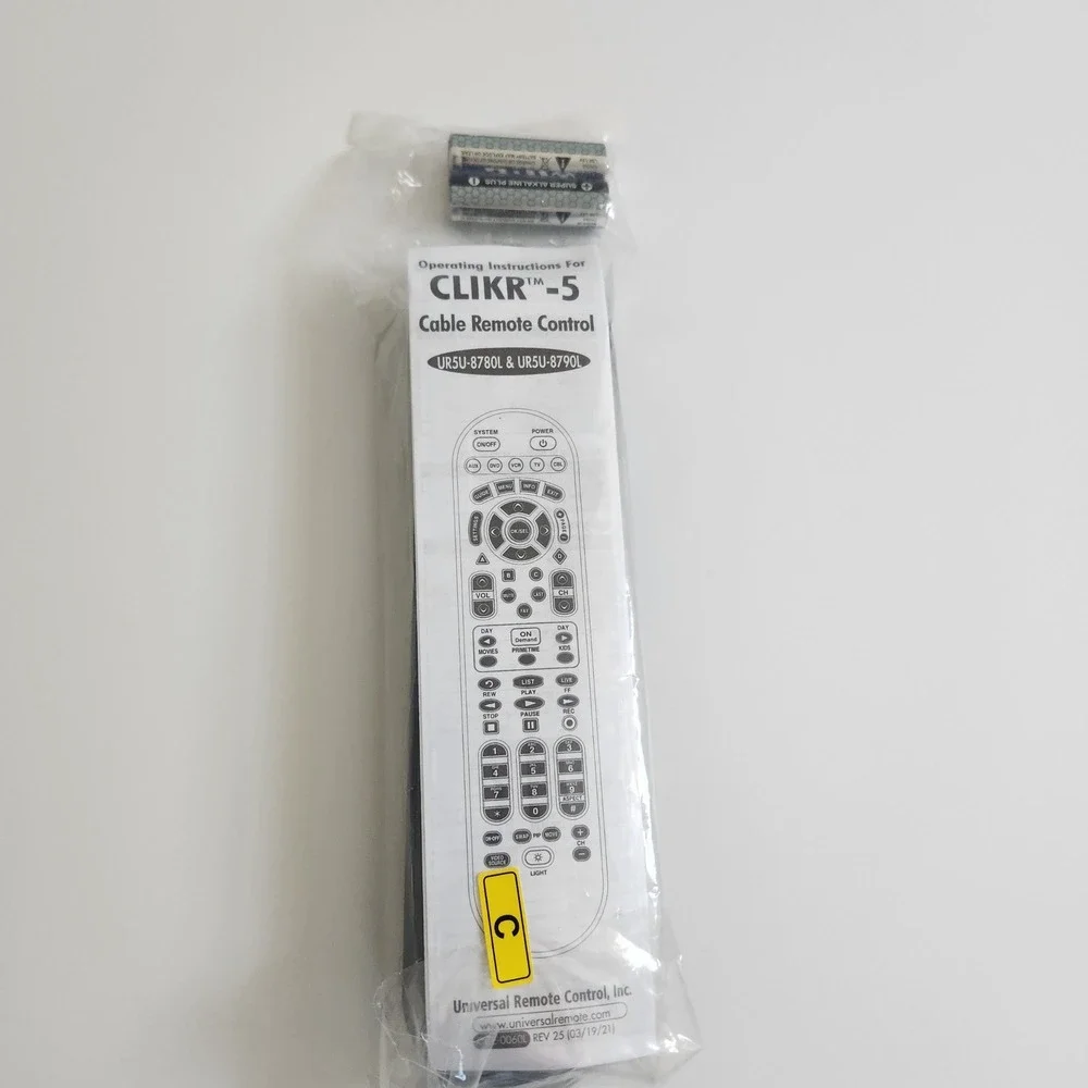 Spectrum‎ Universal Remote Control with Batteries NEW